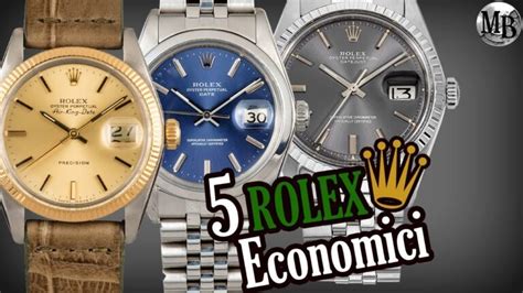rolex uomo prezzo piu basso